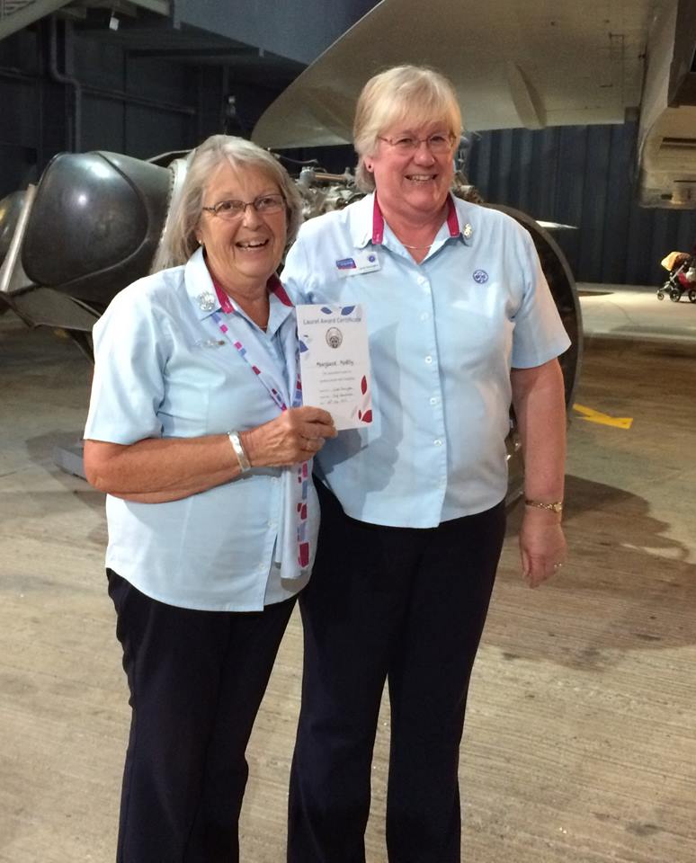 Margaret receives award