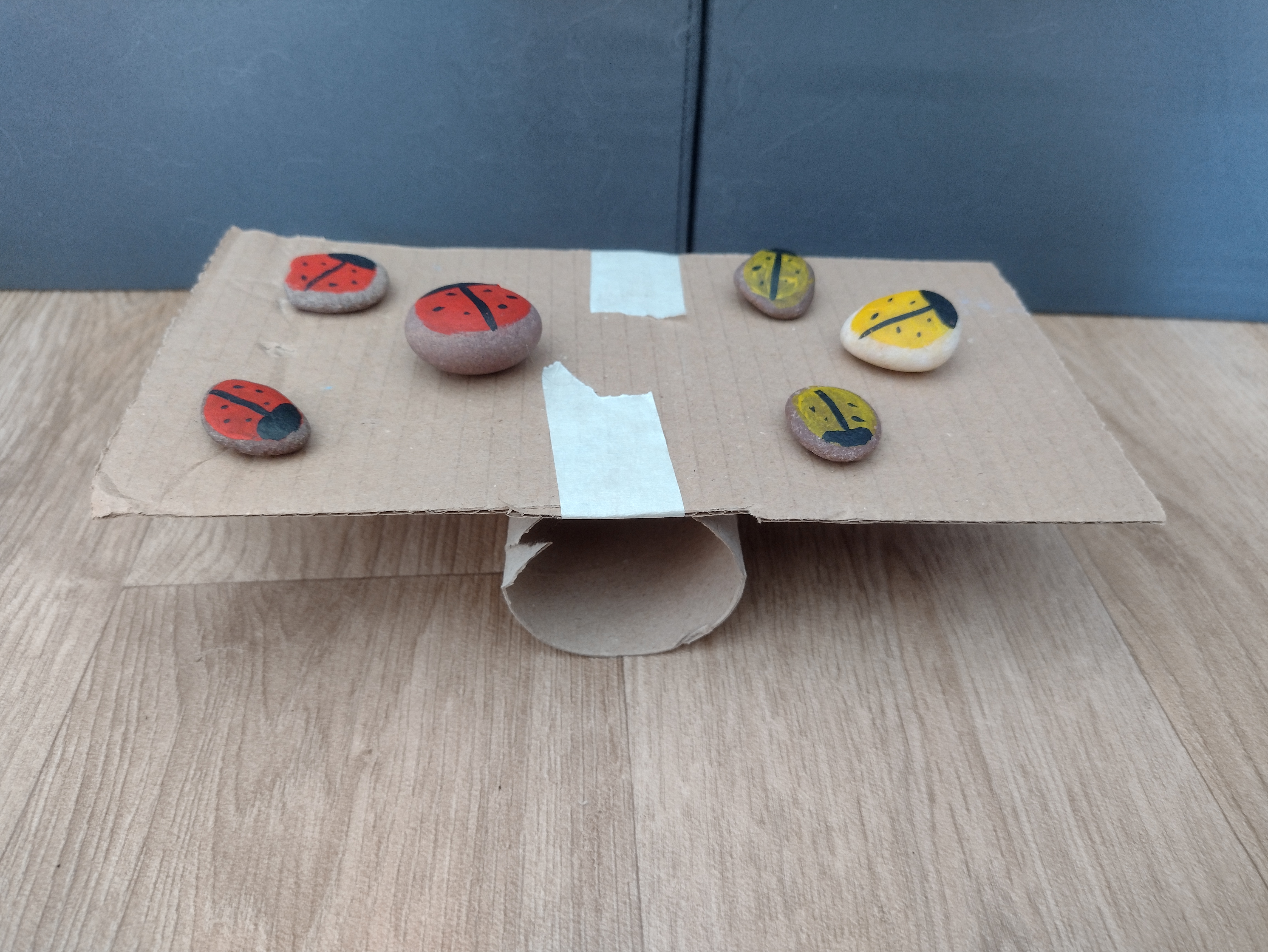 Resilience see-saw. Learning how we can balance life's problems with resilience tools.